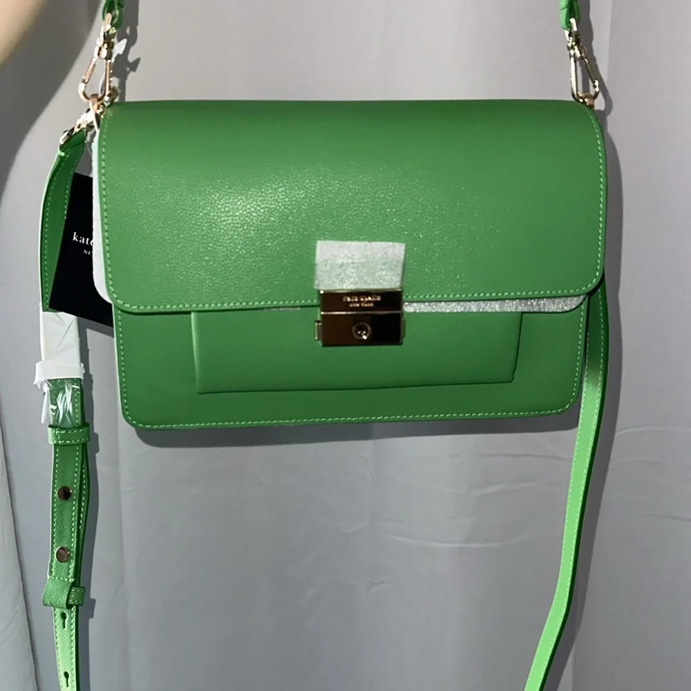 Kate Spade Voyage Small Grain textured Shoulder / Crossbody Bag💚